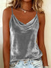 Solid Color Sleeveless Camisole Tank Top – 8 Colors, S–XXL by FitiqueFit