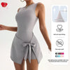 Women's Fitness Beauty-Back Yoga Dress – Sleeveless Active Mini by FitiqueFit