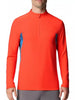 Men's Plus Size Long Sleeve Active T-Shirt with Zipper by Simply Love
