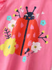 Children's Ladybug Graphic Ruffle Sleeve T-Shirt by Simply Love