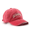 Distressed Satin Letter Embroidery Baseball Cap – Adjustable Unisex by FitiqueFit