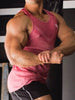 Men's Plus Size Round Neck Active Tank