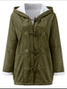 Full Size Pocketed Long Sleeve Hooded Toggle Jacket – Stylish & Functional Outerwear for Women by Stevvex