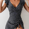 Women's Floral Print One-Piece Swimsuit by FitiqueFit