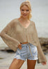 Women's Lace-up Cardigan Hollow-out Beach Sun Protection Long-sleeved Blouse