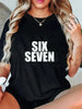 Funny Six Seven 6 7 Meme T-Shirt – 100% Cotton Unisex Casual Graphic Tee by Dog Mom Hat