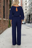 Solid Color Slim-Fit Long Sleeve Knit Jumpsuit | 3 Colors S–XXL by FitiqueFit