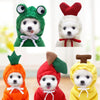 Cute Fruit Dog Clothes For Small Dogs Hoodies Winter Warm Fleece Pet Clothing Puppy Cat Costume Coat For French Chihuahua Outfit by My Store
