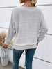 Relaxed Fit Ribbed Knit T-Shirt by Simply Love