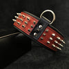 "Silver Giant" collar Red by Bestia Dog Gear