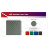 USA Enlio Official 3X3 Basketball Court – FIBA Certified – 25' x 54' Large Training Court by Hoopsbasket.com