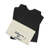 Believe in the Process T‑Shirt | note to self shirt, post‑it note design by Tristan’s Treehouse