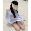 Womens Swimwear Beach Vacation Cover-Up by My Store