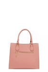 Nicole Lee USA Structured Tote Bag Monogram Print Pattern