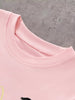 Children's Ballet Dancer Round Neck T-Shirt by Simply Love