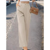 Women’s Elegant Suit Pants with Pockets – Office Trousers by FitiqueFit