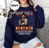 Caleb Williams & Ben Johnson Ugly Christmas Sweater by Dog Mom Hat