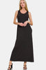 Scoop Neck Wide Strap Tank Dress For Women – Simple & Classic, Comfortable Wide Straps, Flattering Scoop Neckline for Effortless Style by Stevvex