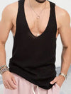 Men's Scoop Neck Knit Tank