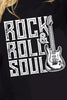 Simply Love ROCK & ROLL SOUL Graphic Cotton T-Shirt by Simply Love