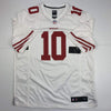Autographed/Signed Jimmy Garoppolo San Francisco White Football Jersey Tristar COA