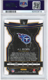 Graded 2019 Panini Select AJ A.J. Brown #30 Rookie RC Football Card PSA 10 Gem Mint
