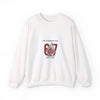 Weird Cupid Graphic Sweatshirt | quirky heart shirt, chaotic love design by Tristan’s Treehouse