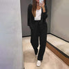 Casual Knit Cardigan With Pocket & Drawstring Lounge Pants by FitiqueFit