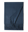 New Solid Color Wool Long Beard Warm Tassel Scarf Thick
