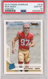 Graded 2019 Panini Donruss Nick Bosa #318 Canvas Rookie RC Football Card PSA 10 Gem Mint