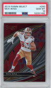 Graded 2019 Panini Select Nick Bosa #250 Rookie RC Football Card PSA 10 Gem Mint