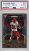 Graded 2020 Panini Prizm Clyde Edwards-Helaire #328 Rookie RC Football Card PSA 10 Gem Mint