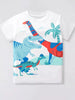 Children's Dinosaur Graphic Crew Neck T-Shirt by Simply Love