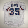 Autographed/Signed Phil Niekro Atlanta White Baseball Jersey JSA COA Holo Only