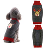 Pet dog clothes christmas pompom christmas small by My Store