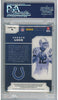 Graded 2012 Panini Totally Certified Andrew Luck #4#/175 Future Signature Materials Rookie RC Auto Football Card PSA 10 Gem Mint