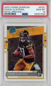 Graded 2020 Panini Donruss Optic Preview Chase Claypool #P327 Rookie RC Football Card PSA 10 Gem Mint