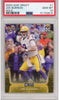 Graded 2020 Leaf Draft Joe Burrow #1 Gold Rookie RC Football Card PSA 10 Gem Mint