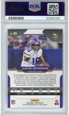 Graded 2020 Panini Prizm Justin Jefferson #398 Rookie RC Football Card PSA 10 Gem Mint
