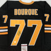 Autographed/Signed Ray Bourque Boston Black Hockey Jersey JSA COA