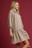 Umgee V-Neck Tiered Mini Dress by FitiqueFit