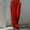 Women's Sleeveless Halter Neck Solid Color Long Jumpsuit by FitiqueFit