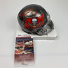 Autographed/Signed Shaquil Barrett Tampa Bay Buccaneers Bucs Mini Football Helmet JSA COA