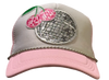 Cherry Groove Ladies Trucker Hat w/ Hat Chain by Neon Spur