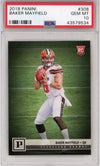 Graded 2018 Panini Baker Mayfield #308 Rookie RC Football Card PSA 10 Gem Mint