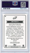 Graded 2012 Topps Magic Nick Foles #97 Rookie RC Autograph Football Card PSA 10 Gem Mint