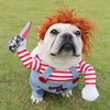 Halloween Pet Costume Pet Dog Funny Clothes Adjustable Dog Cosplay Costume Scary Costume Party Gatherings by My Store