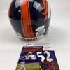 Autographed/Signed Terrell Davis Denver Broncos Mini Football Helmet JSA COA