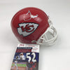 Autographed/Signed Tyreek Hill Kansas City Chiefs Mini Football Helmet JSA COA