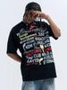 Men's Letter Round Neck Short Sleeve T-Shirt by Simply Love